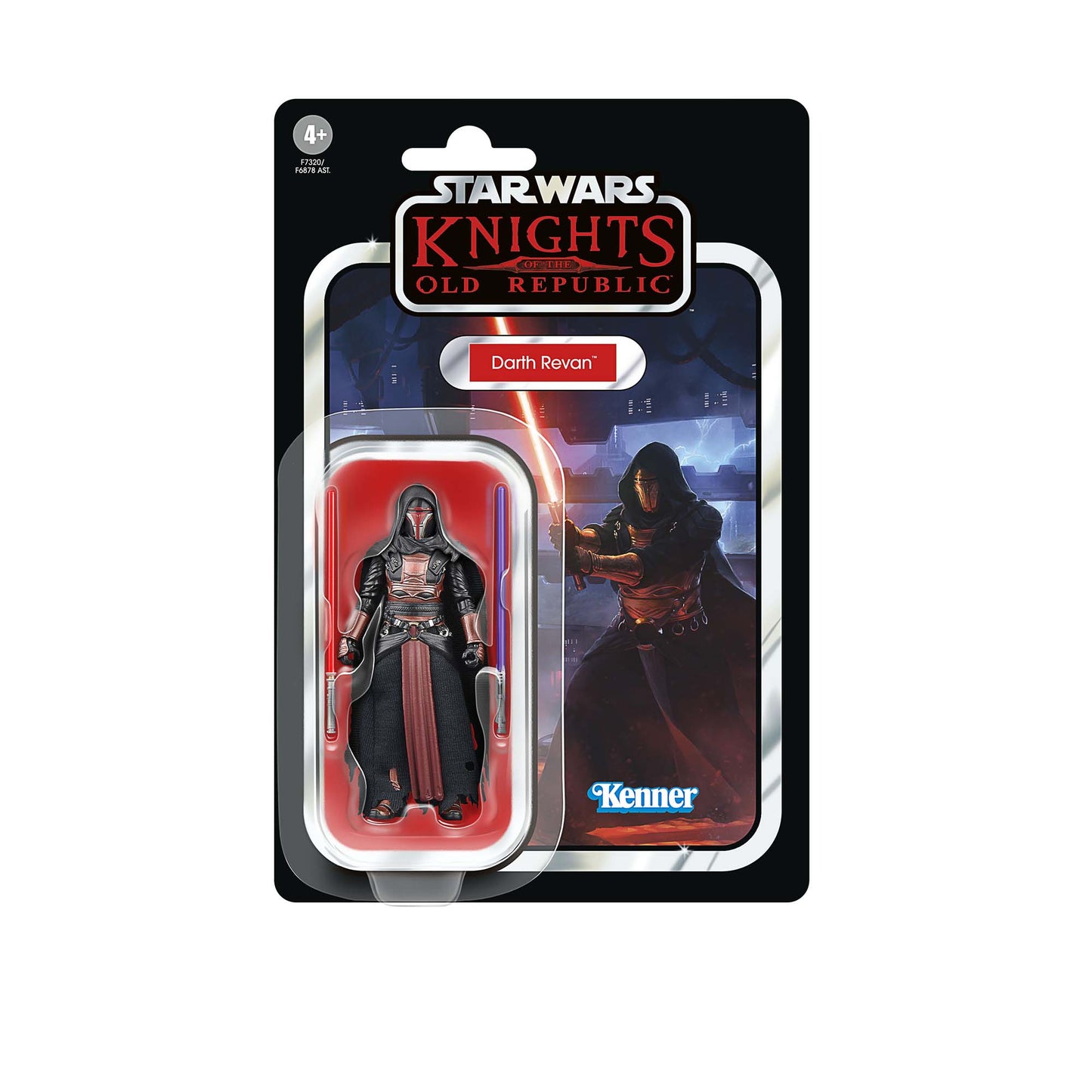 Star Wars The Vintage Collection Darth Revan Action Figure Toy front pacakage - Heretoserveyou
