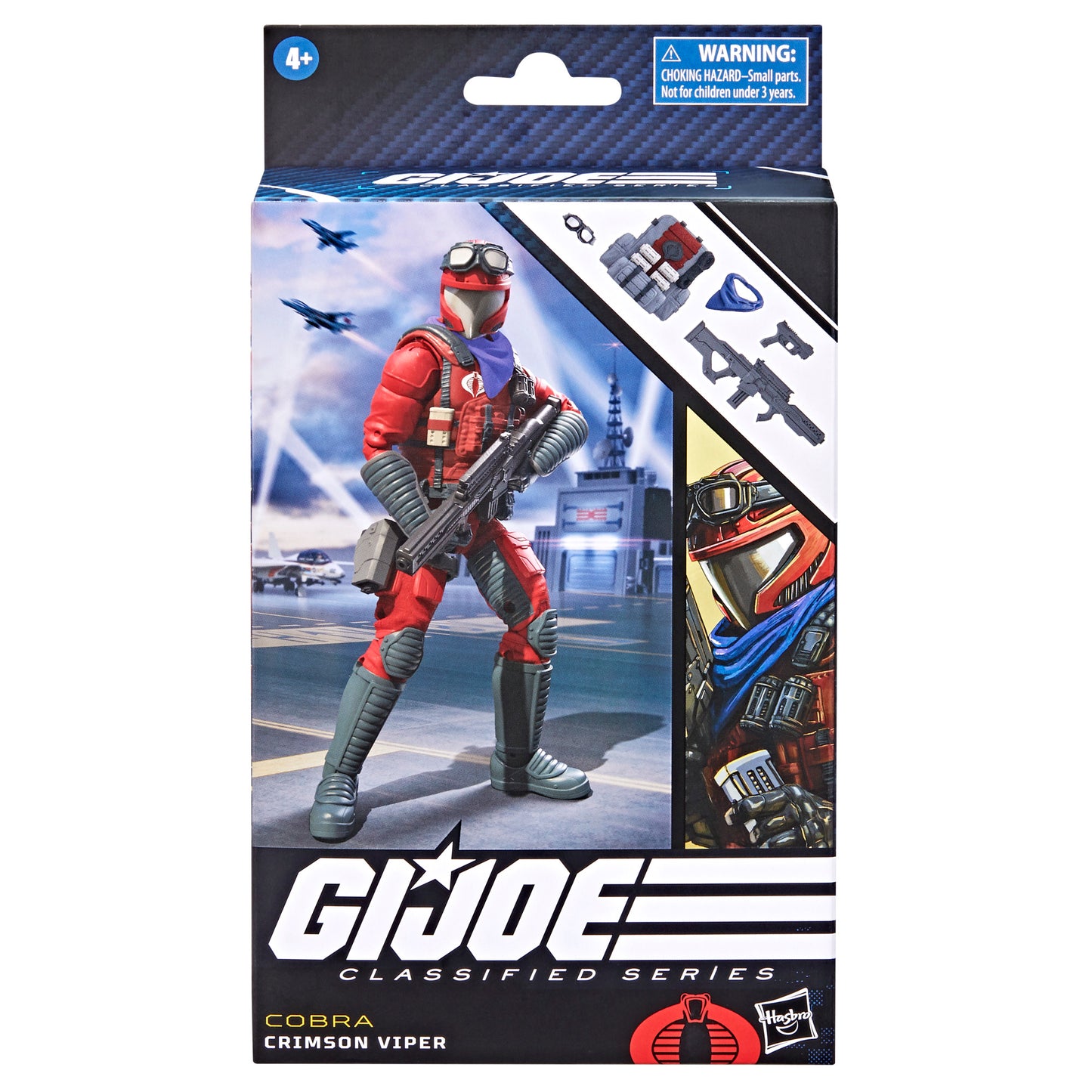 G.I. Joe Classified Series in a box front view - Heretoserveyou