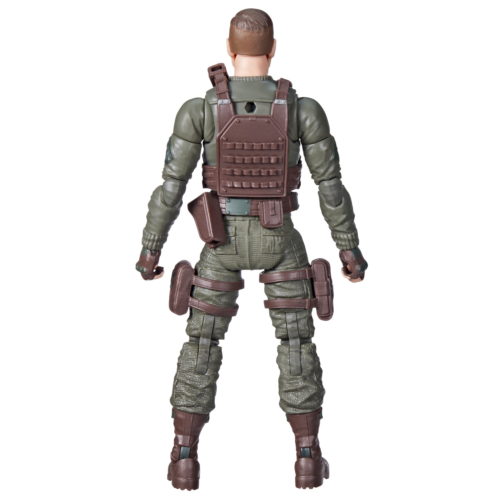 G.I. Joe Classified Series Robert "Grunt" Graves, 87 Action Figure Toy back view - Heretoserveyou