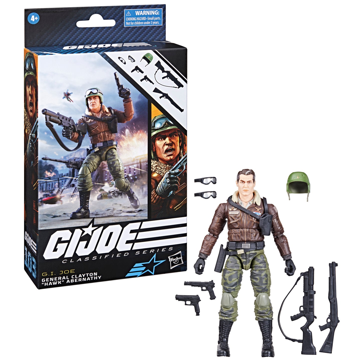 G.I. Joe Classified Series General Clayton "Hawk" Abernathy, Collectible G.I. Joe Action Figure (6"), 103 