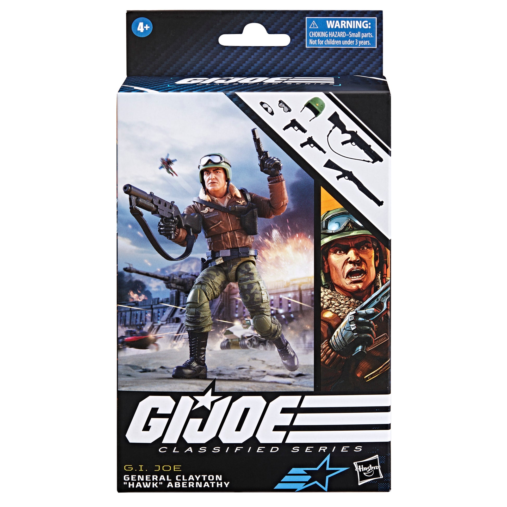 G.I. Joe Classified Series General Clayton "Hawk" Abernathy, Collectible G.I. Joe Action Figure (6"), 103 3