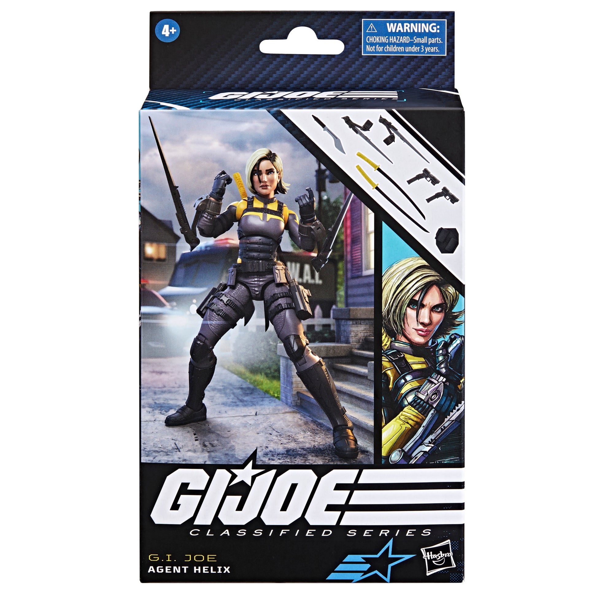 G.I. Joe Classified Series Agent Helix, Collectible G.I. Joe Action Figure (6"), 104 3