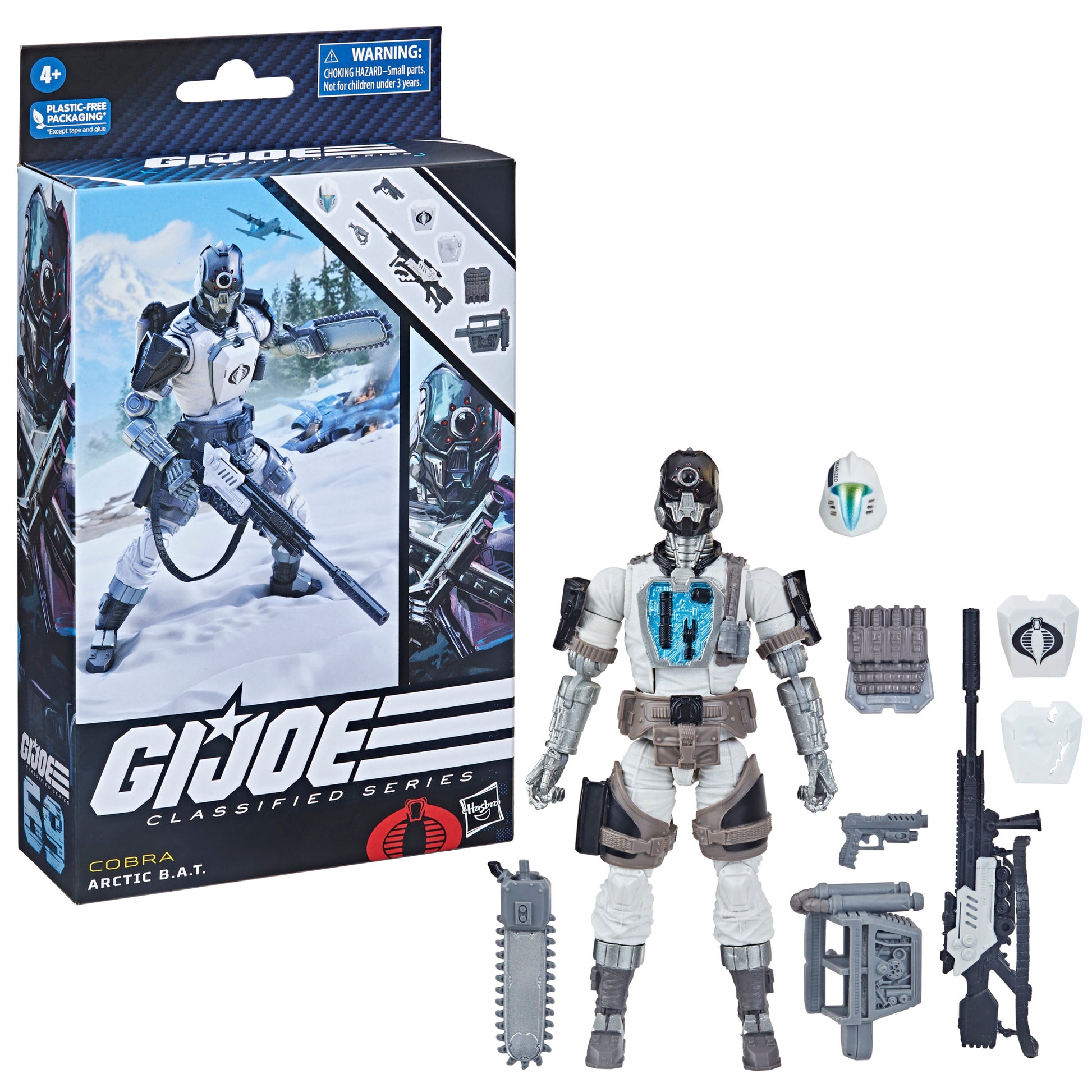 G.I. Joe Classified Series Arctic B.A.T. 69 Action Figure Toy - Heretoserveyou