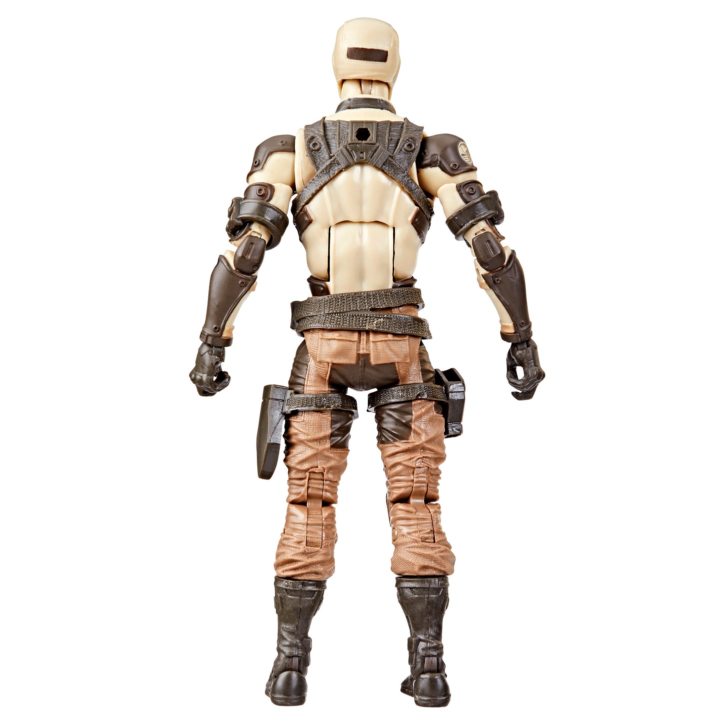 G.I. Joe Classified Series Desert Commando Snake Eyes back view - Heretoserveyou