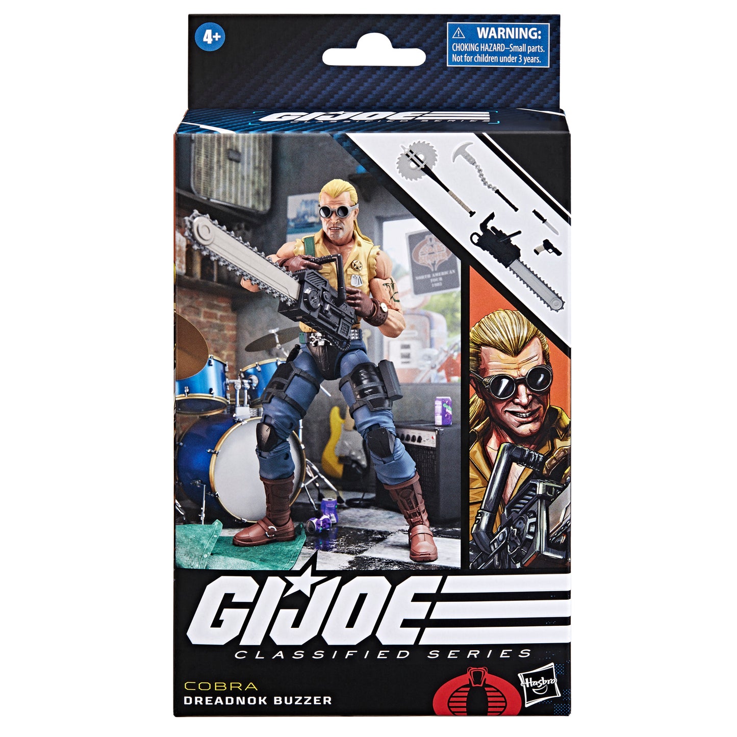  G.I. Joe Classified Series Dreadnok Buzzer, Collectible G.I. Joe Action Figure (6"), 106 HERETOSERVEYOU 3