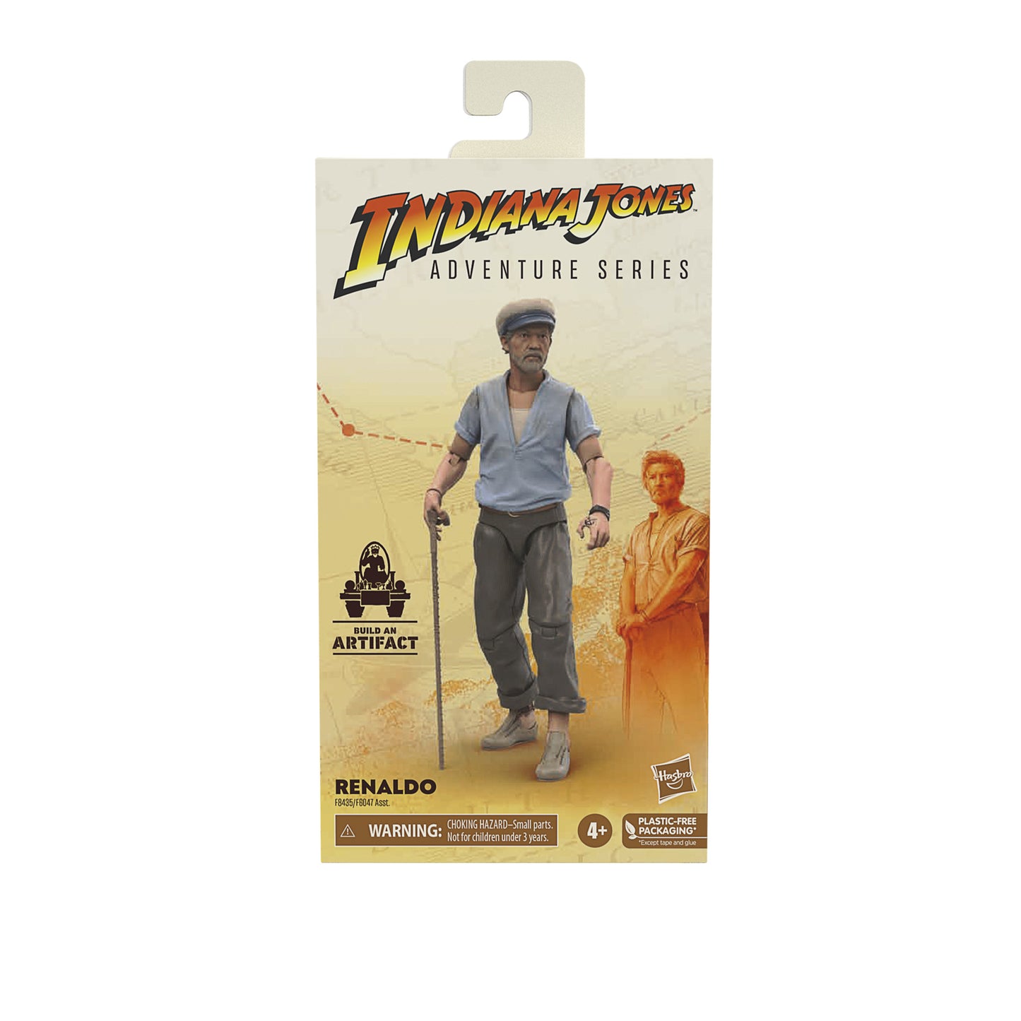 Indiana Jones Adventure Series Renaldo Action Figure in packaging - heretoserveyou