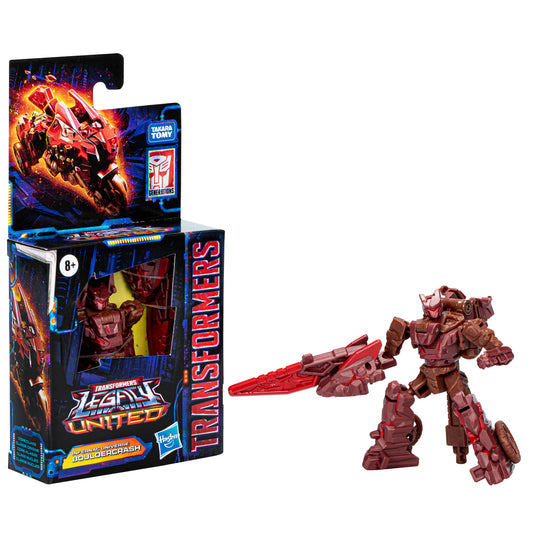 Transformers Legacy United Core Infernac Universe Bouldercrash 3.5” Action Figure, 8+ HERETOSERVEYOU