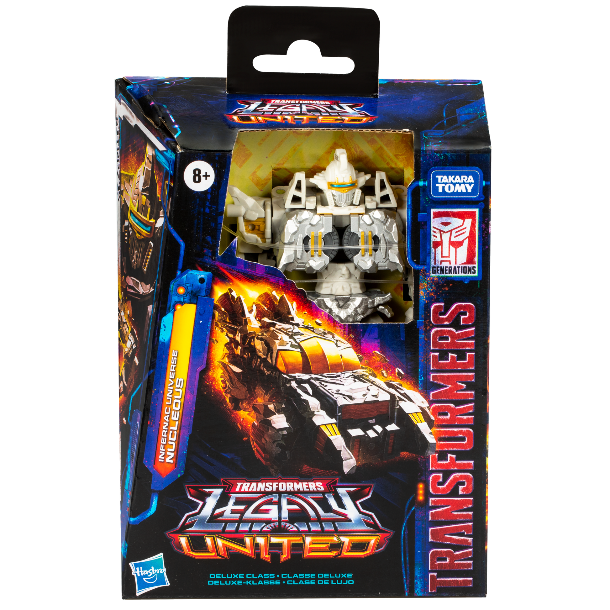 Transformers Legacy United Deluxe Class Infernac Universe Nucleous Action Figure