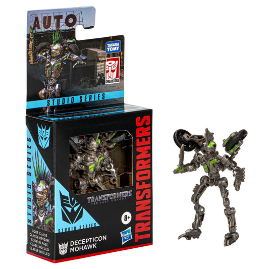 Transformers Studio Series Core Transformers: The Last Knight Decepticon Mohawk Action Figure Toy