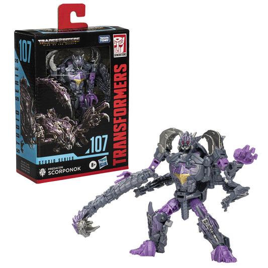 Transformers Studio Series Deluxe Transformers: Rise of the Beasts 107 Predacon Scorponok - HERETOSERVEYOU