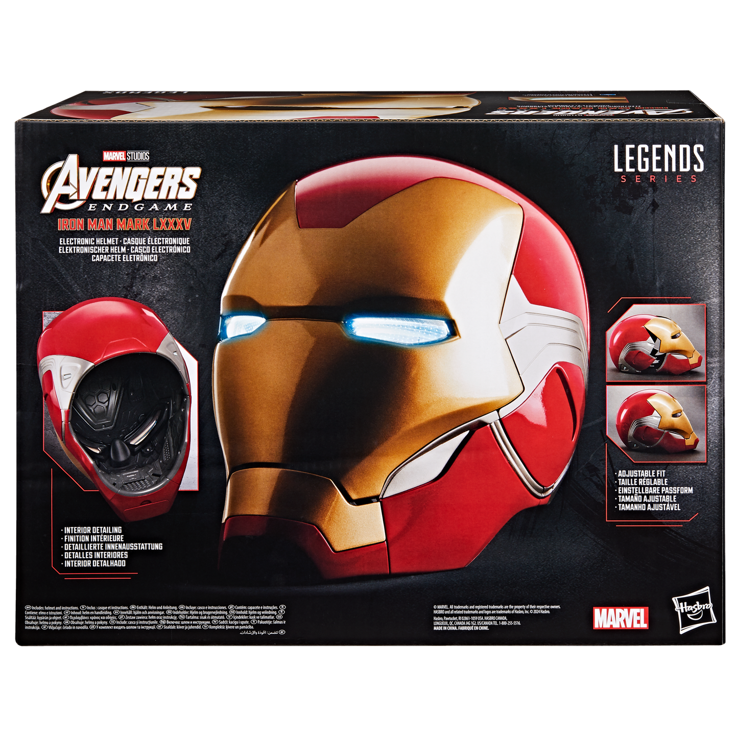 [PRE-ORDER] Marvel Legends Series Iron Man Mark 85 Premium Electronic Helmet