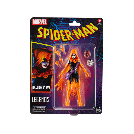 Marvel Legends Series Hallows' Eve, Spider-Man Comics Collectible 6-Inch Action Figure - HERETOSERVEYOU