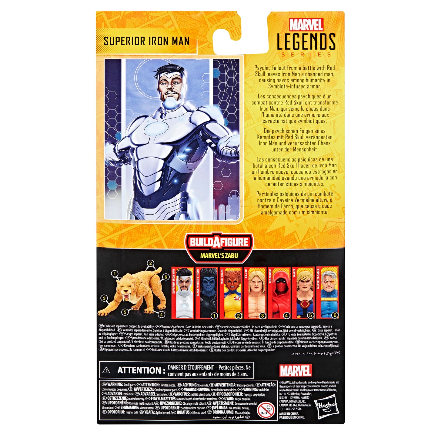 Marvel Legends Series Marvel Comics Superior Iron Man Action Figure Toy