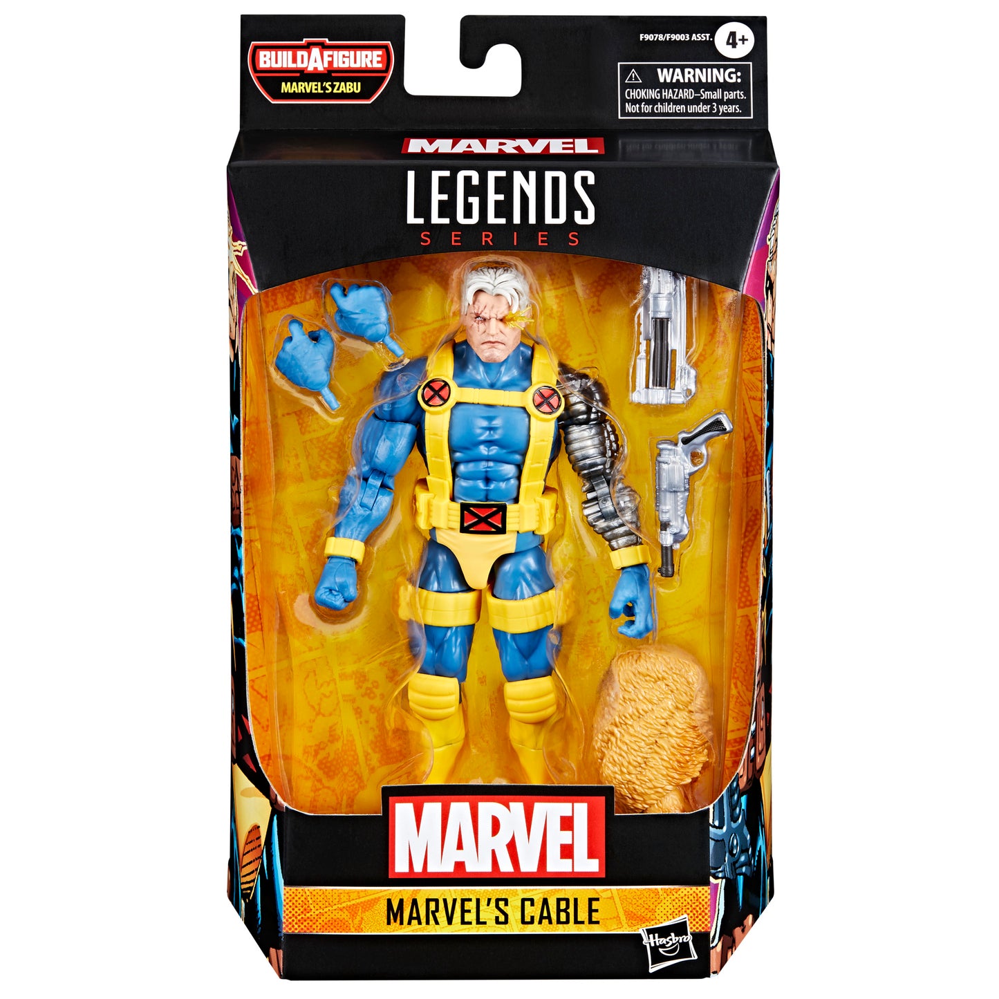 marvel legends marvel's cable action figure