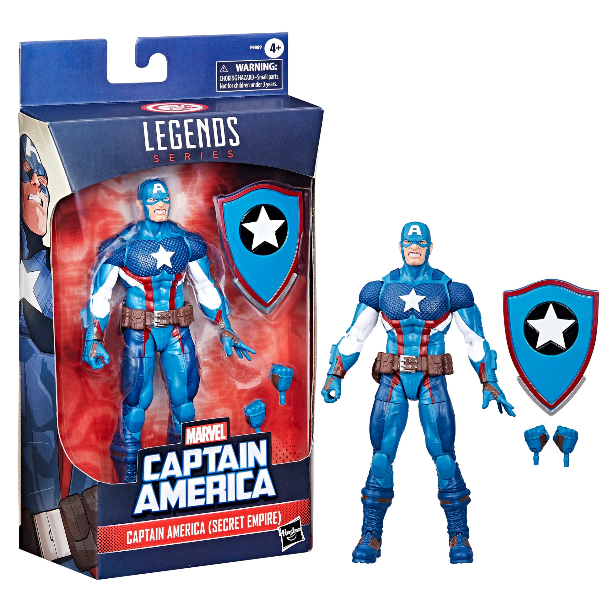 Marvel Legends Series Captain America, Secret Empire Comics Collectible 6-Inch Action Figure