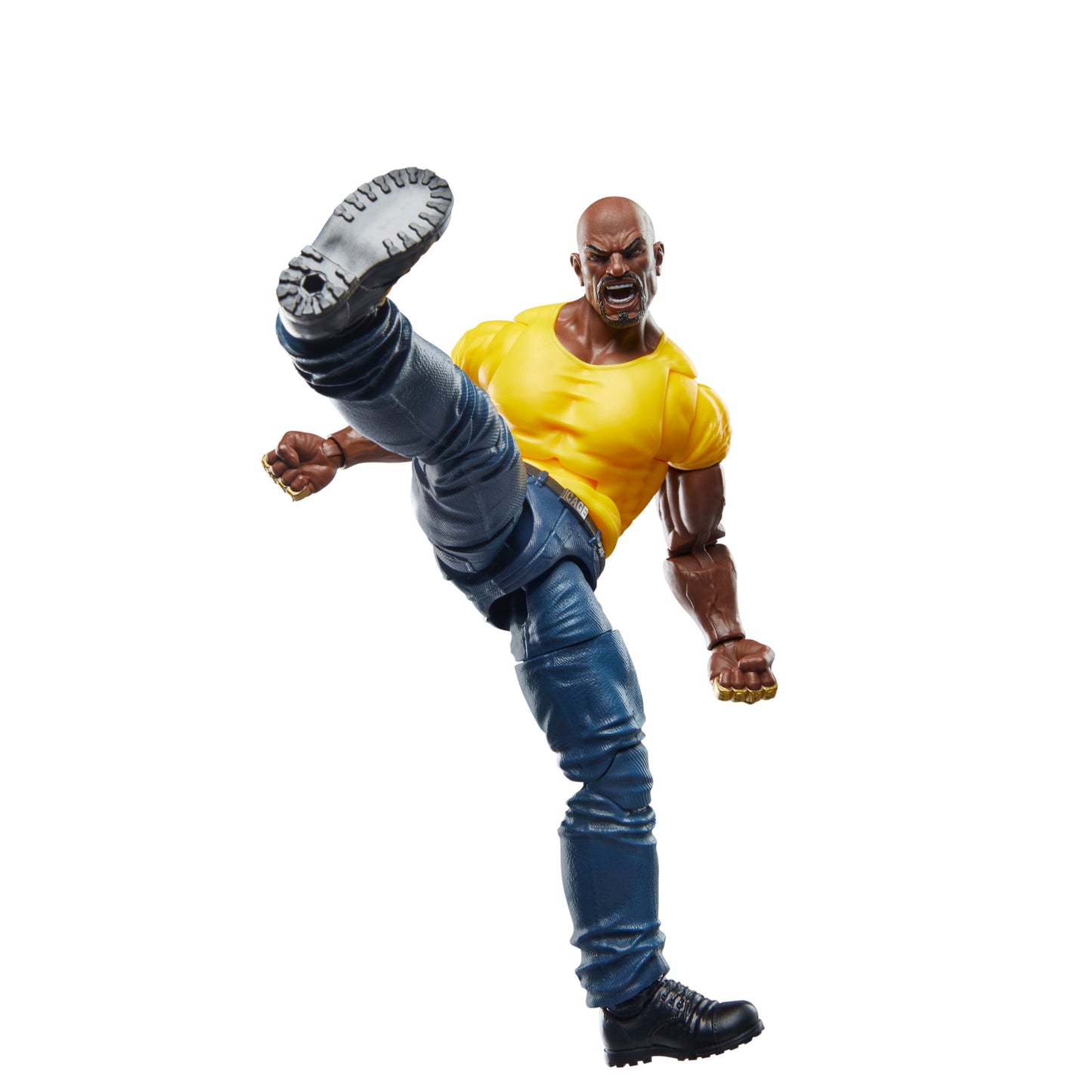 Marvel Legends Series Iron Fist and Luke Cage, Marvel 85th Anniversary Comics Collectible 6-Inch Action Figures