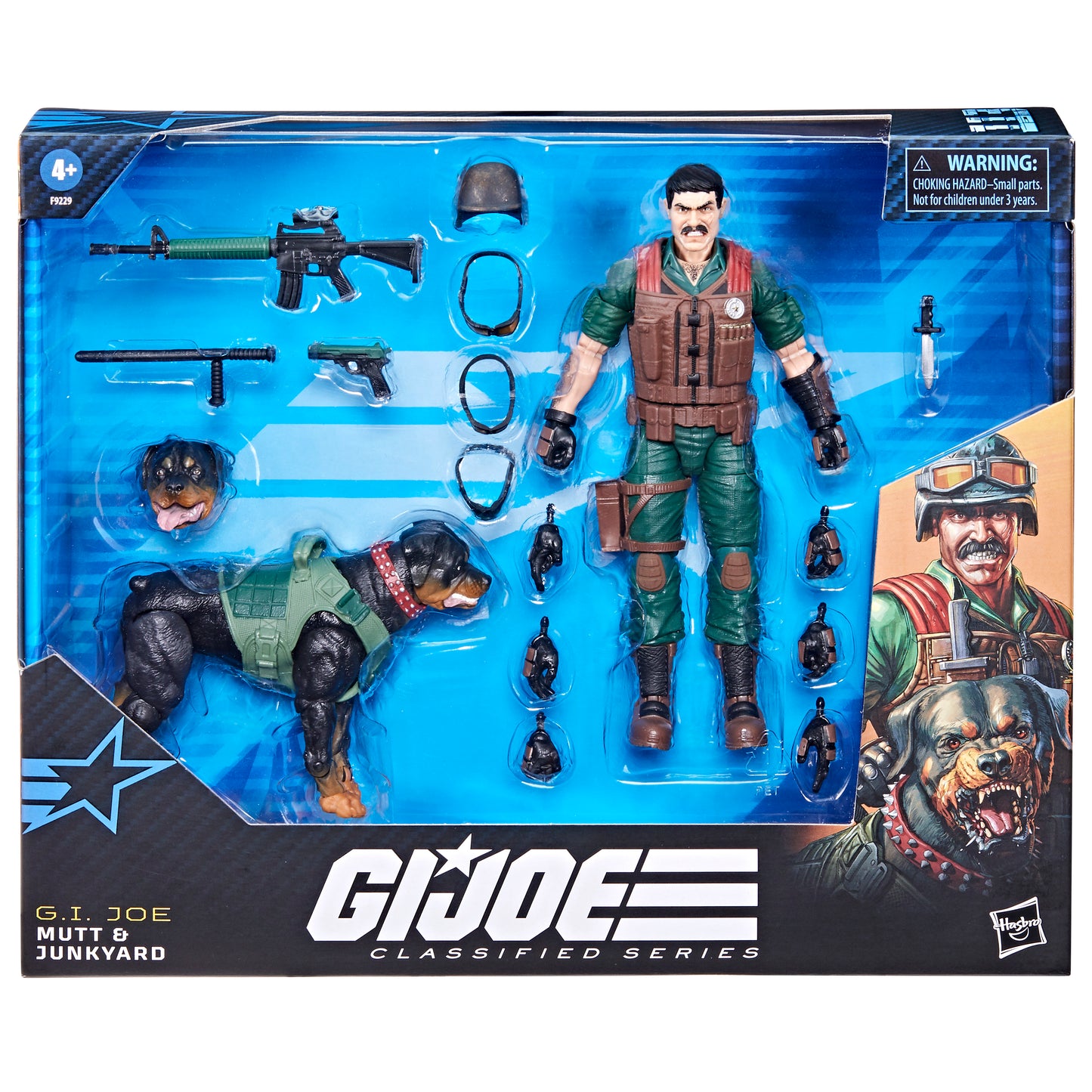 G.I. Joe Classified Series #113, Mutt & Junkyard Action Figure Toy