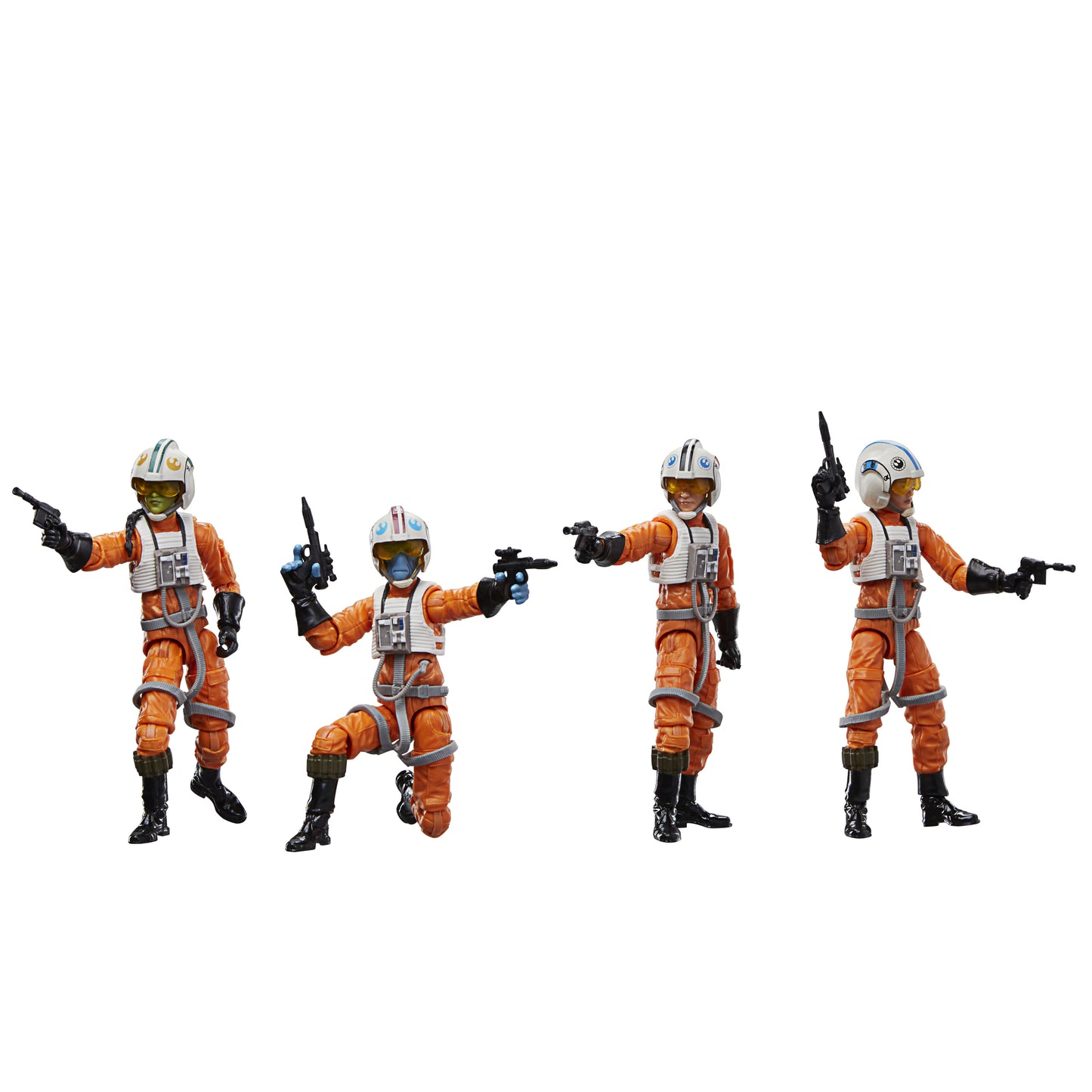 Star Wars The Vintage Collection X-Wing Pilot, Star Wars: Ahsoka 3.75 Inch Action Figure 4-Pack