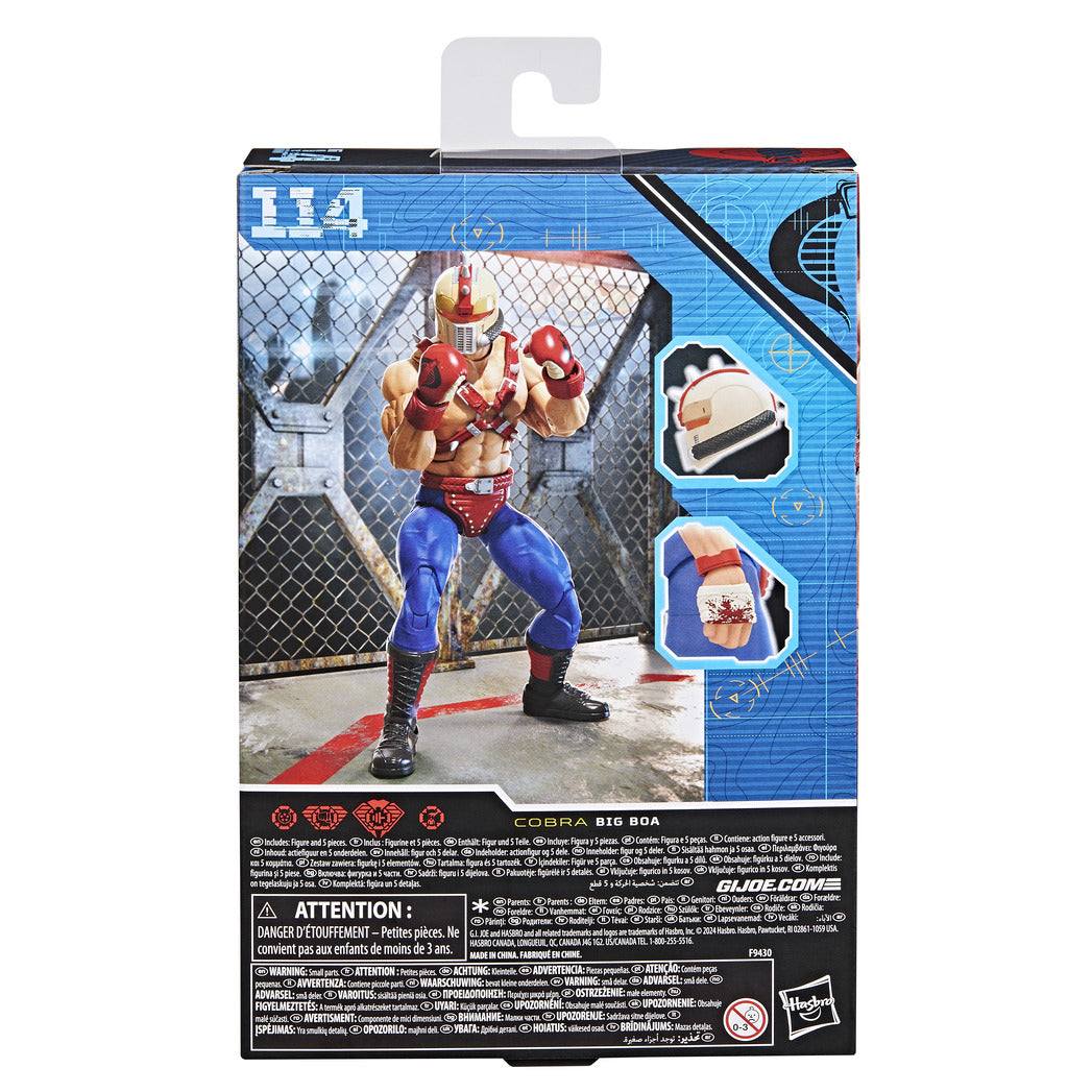 G.I. Joe Classified Series #114, Big Boa Action Figure Toy