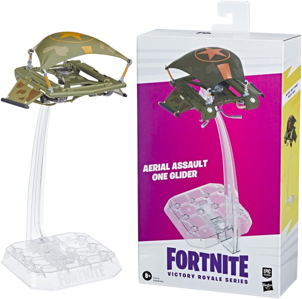 Fortnite Victory Royale Series Aerial Assault One Collectible Glider for Action Figure with Display Stand - Ages 8 and Up, 6-inch