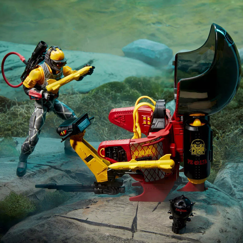 G.I. Joe Classified Python Patrol Tele-Viper Action Figure & Cobra Flight Pod (Exclusive)