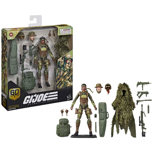 G.I. Joe Classified Series 60th Anniversary Action Marine - Sniper Action Figure