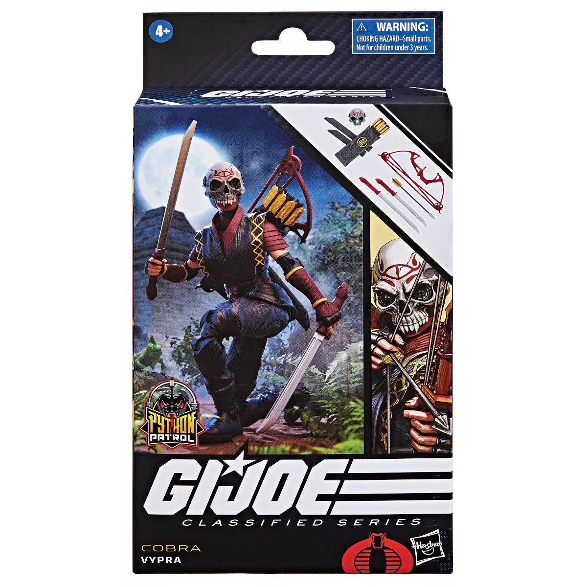 G.I. Joe Classified Series Cobra Vypra Action Figure Toy - Heretoserveyou