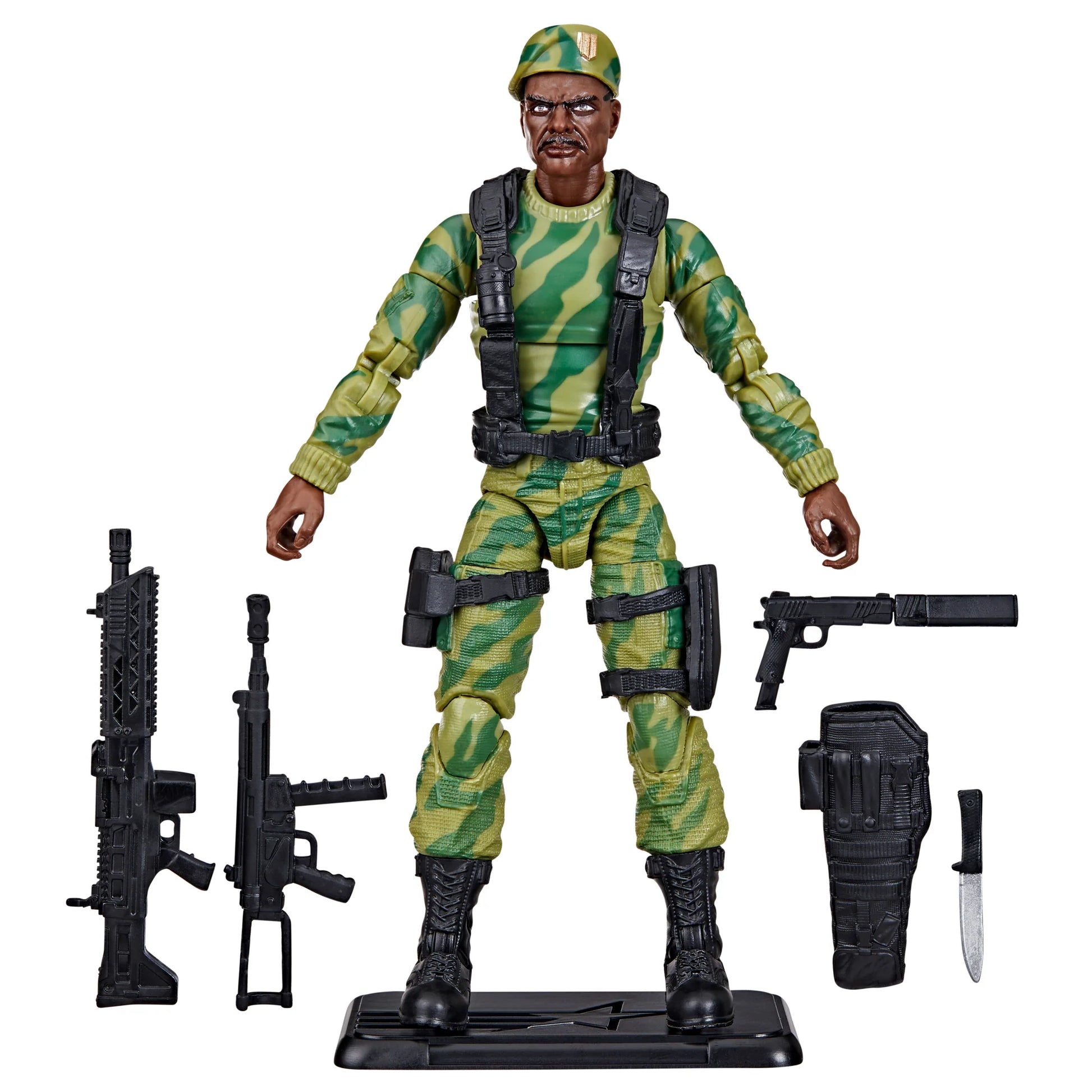 G.I. Joe Classified Series Retro Cardback Sgt. Stalker Action Figure