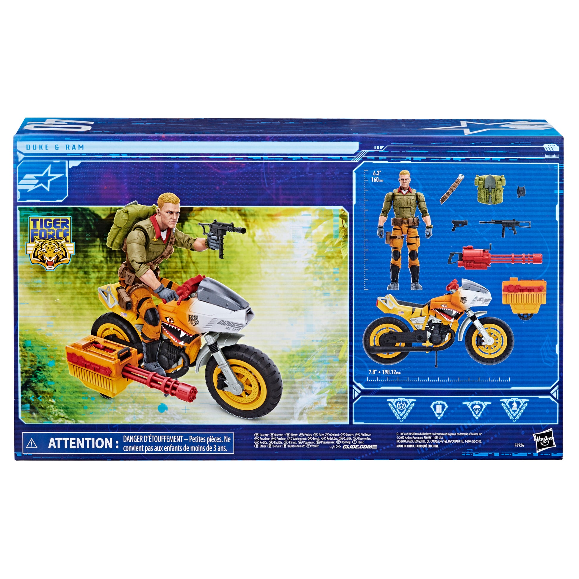 G.I. Joe Classified Series Tiger Force Duke & RAM Action Figure - Heretoserveyou