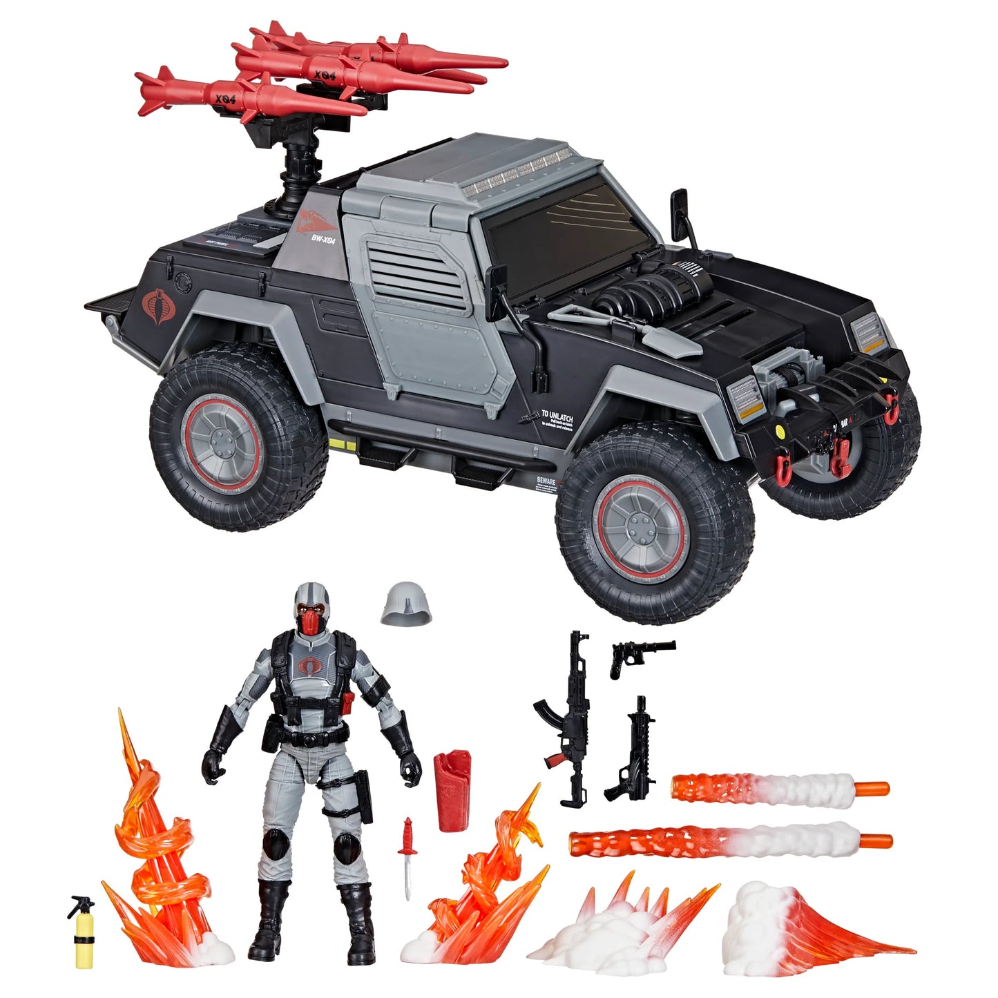 G.I. Joe Classified Series #120, Cobra Night Attack 4-WD Stinger & Driver Action Figure