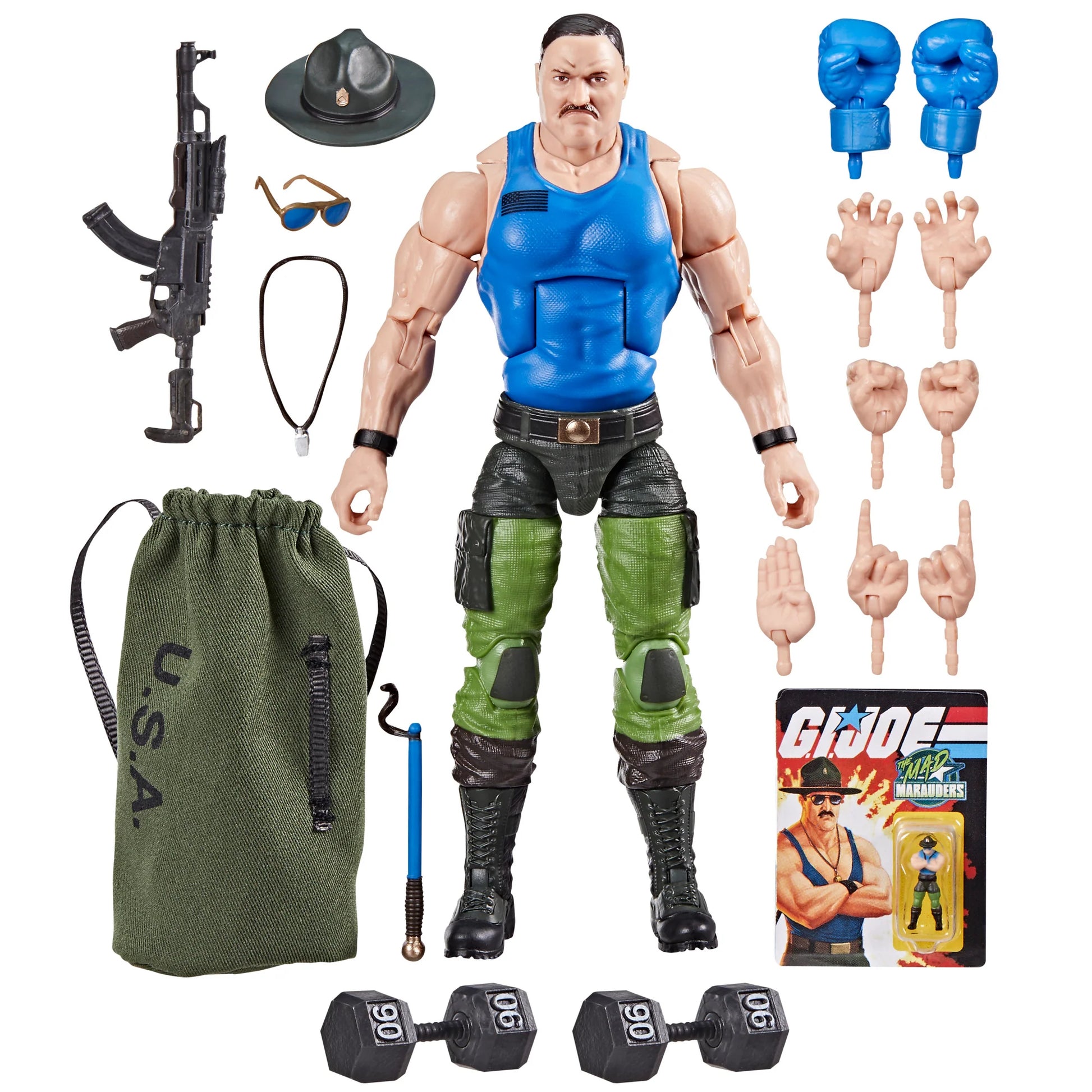  G.I. Joe Classified Series #129, Mad Marauders Sgt Slaughter