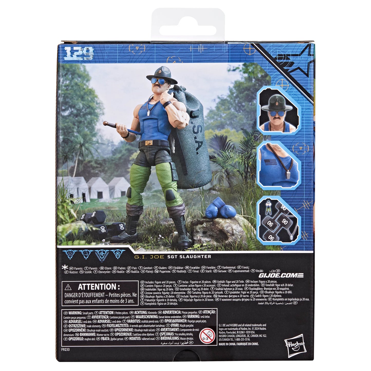  G.I. Joe Classified Series #129, Mad Marauders Sgt Slaughter