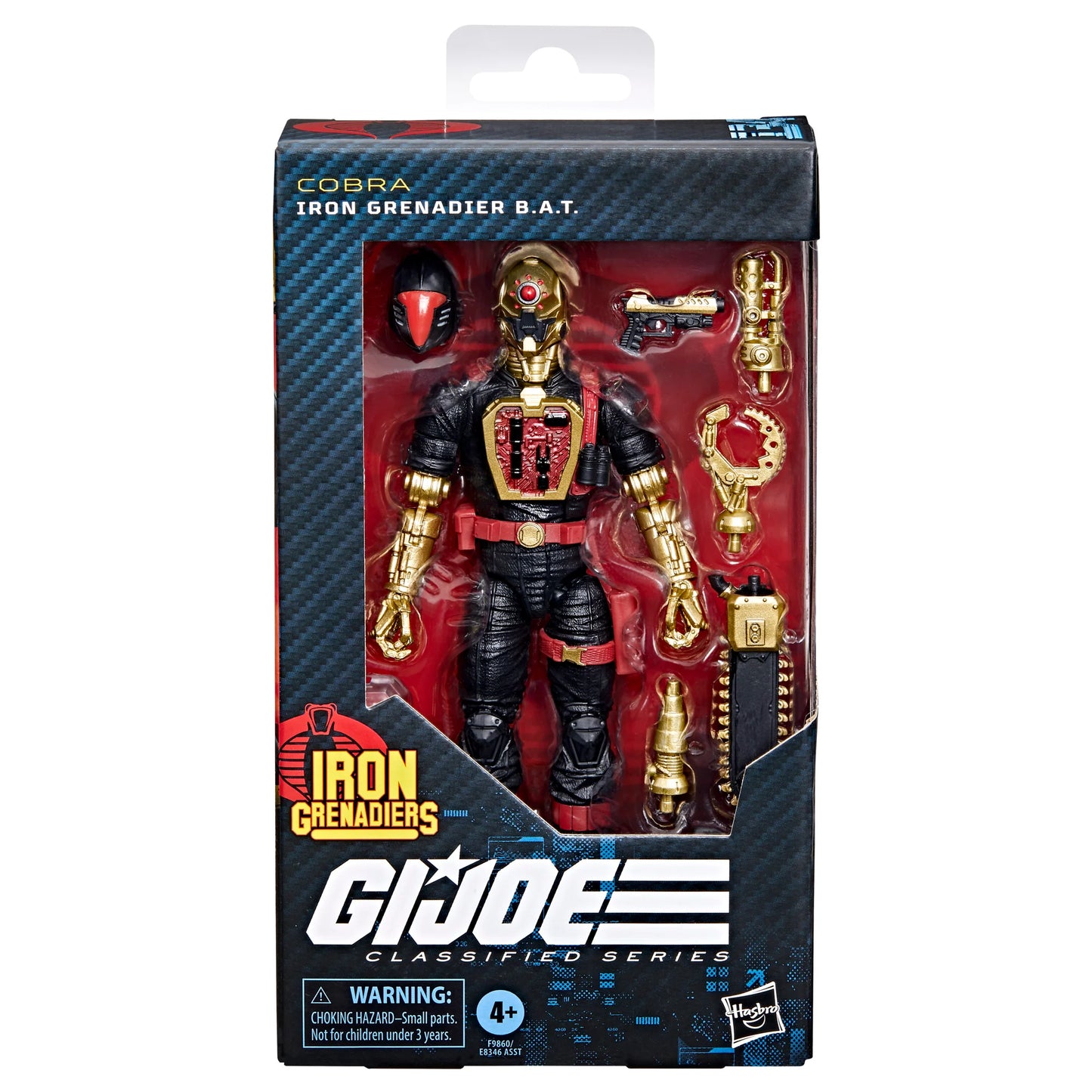 [PRE-ORDER] G.I. Joe Classified Series #134, Iron Grenadier B.A.T.Action Figure