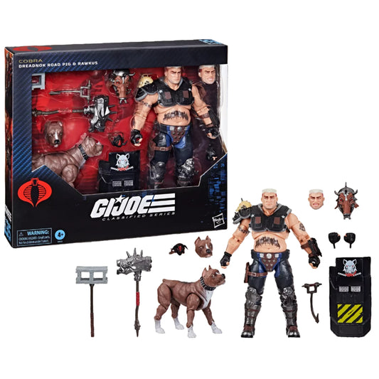 G.I. Joe Classified Series #135, Dreadnok Road Pig & Rawkus Action Figure