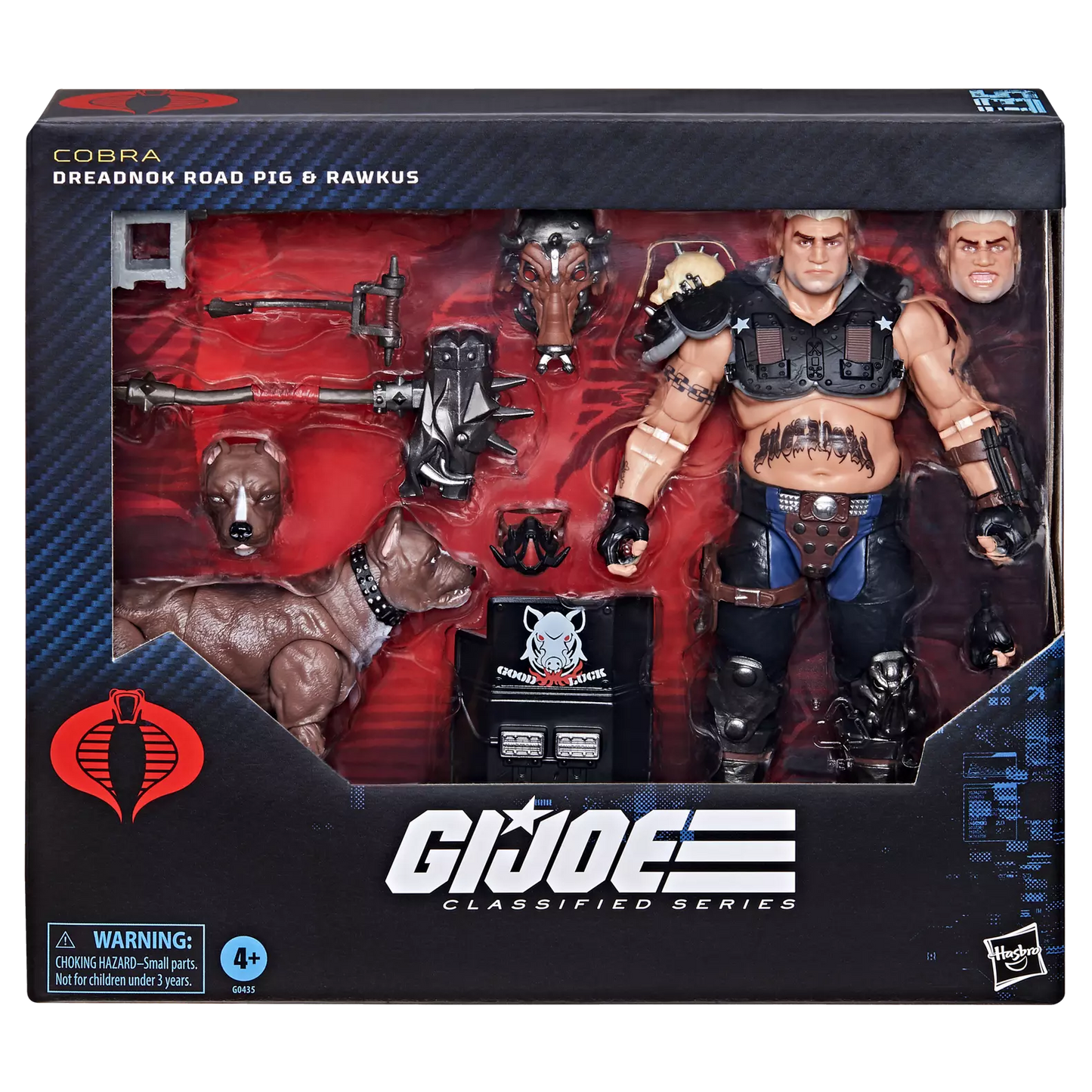 G.I. Joe Classified Series #135, Dreadnok Road Pig & Rawkus Action Figure