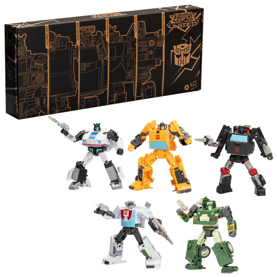 Transformers Generations Selects Legacy United Autobots Stand United 5-Pack