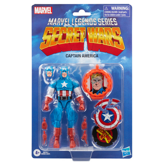 Marvel Legends Series Secret Wars Captain America Action Figure