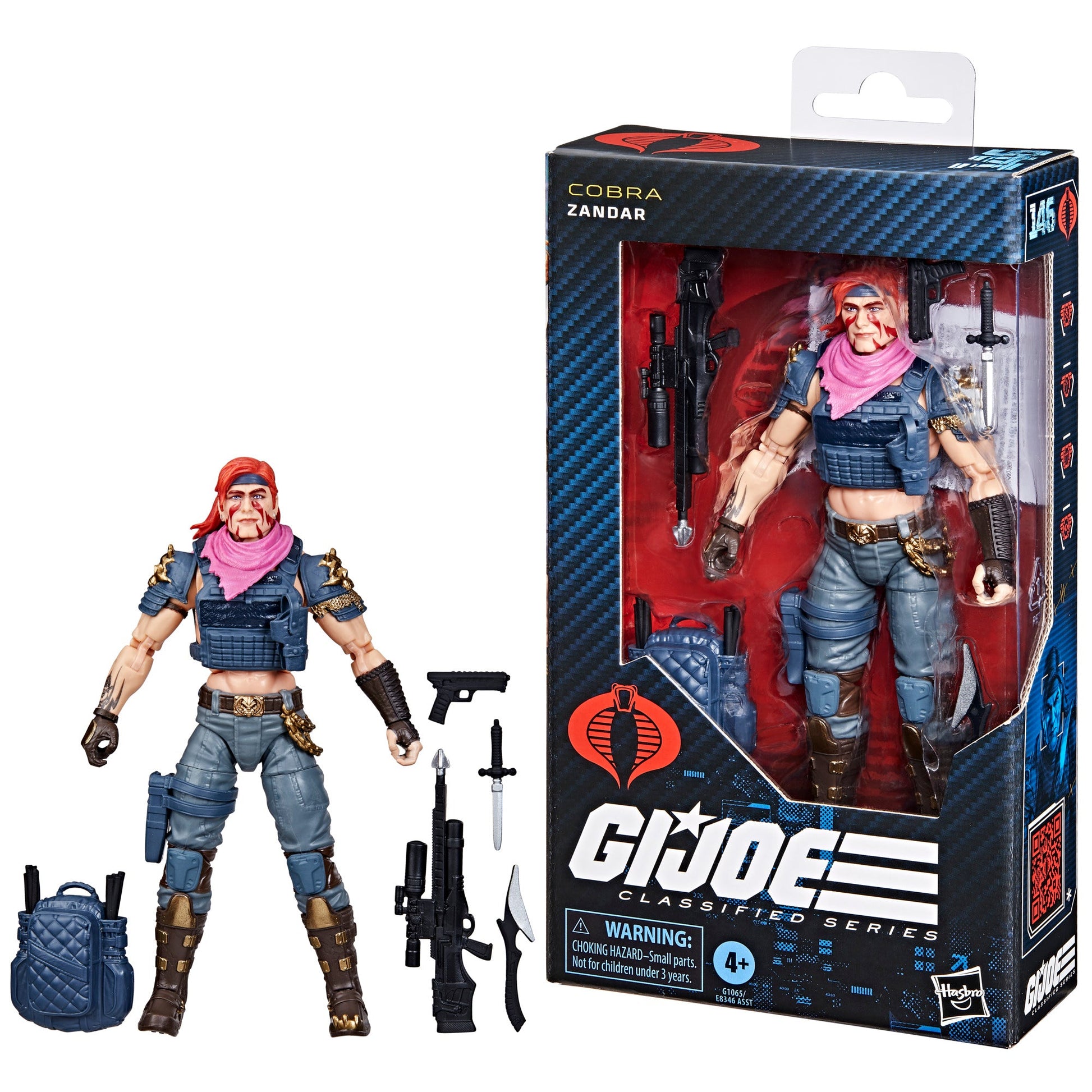 G.I. Joe Classified Series #146, Dreadnok Zandar Action Figure