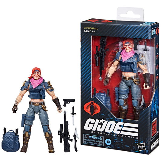 G.I. Joe Classified Series #146, Dreadnok Zandar Action Figure