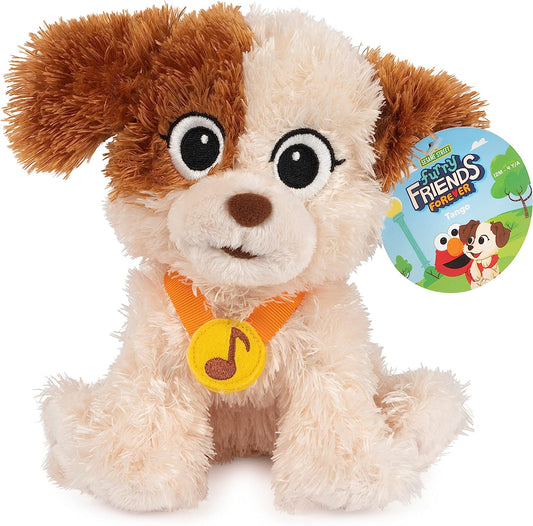 GUND Sesame Street Furry Friends Forever Tango Plush, Premium Stuffed Animal for Ages 1 and Up, Brown/Cream, 7”