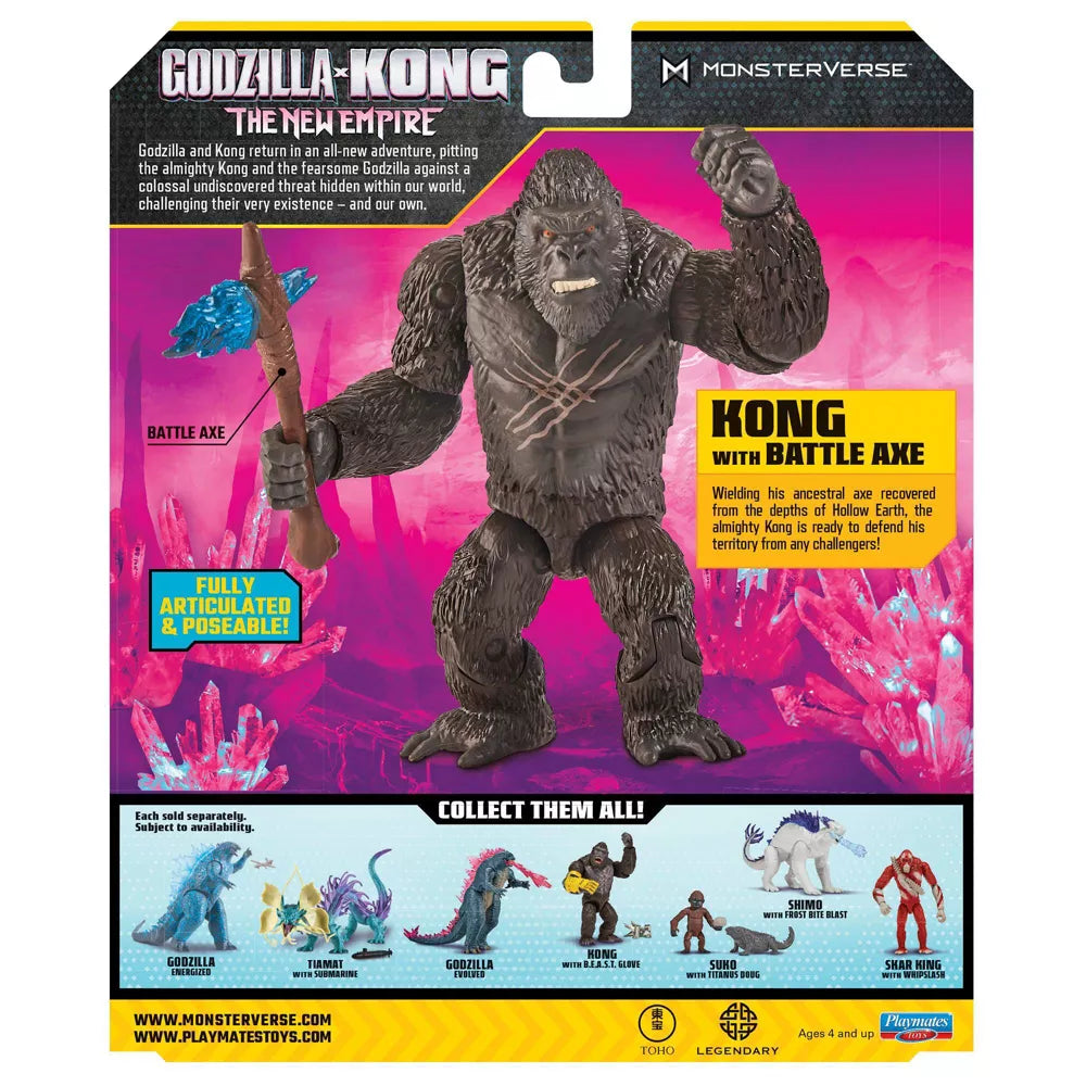 Godzilla x Kong: The New Empire Kong with Battle Axe Action Figure