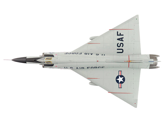 Convair F-102A Delta Dagger Interceptor Aircraft "199th Fighter Interceptor Squadron (FIS) Hawaii Air National Guard" (1960s) United States Air Force "Air Power Series" 1/72 Diecast Model by Hobby Master