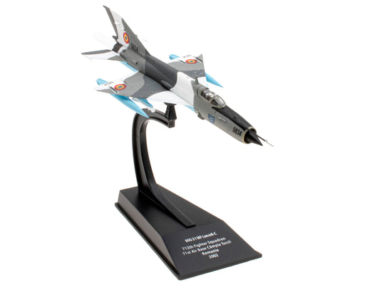 Mikoyan MiG-21 MF Lancer-C Fighter Aircraft "712th Fighter Squadron 71st Air Base" (2002) Romanian Air Force 1/100 Diecast Model by Hachette Collections