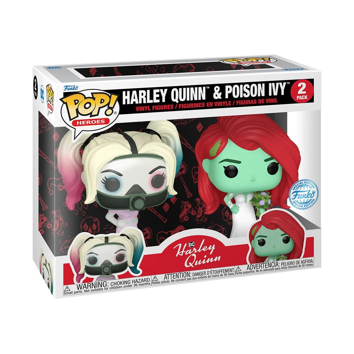 Harley Quinn and Poison Ivy Wedding Funko Pop! Vinyl Figure 2-Pack - EE Exclusive