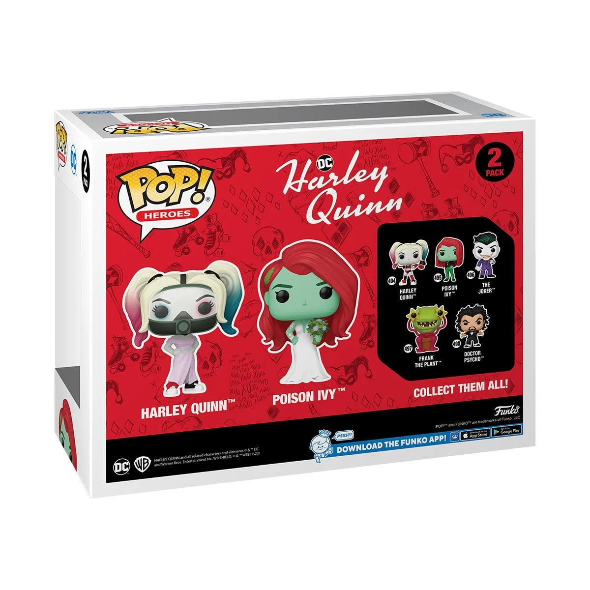 Harley Quinn and Poison Ivy Wedding Funko Pop! Vinyl Figure 2-Pack - EE Exclusive