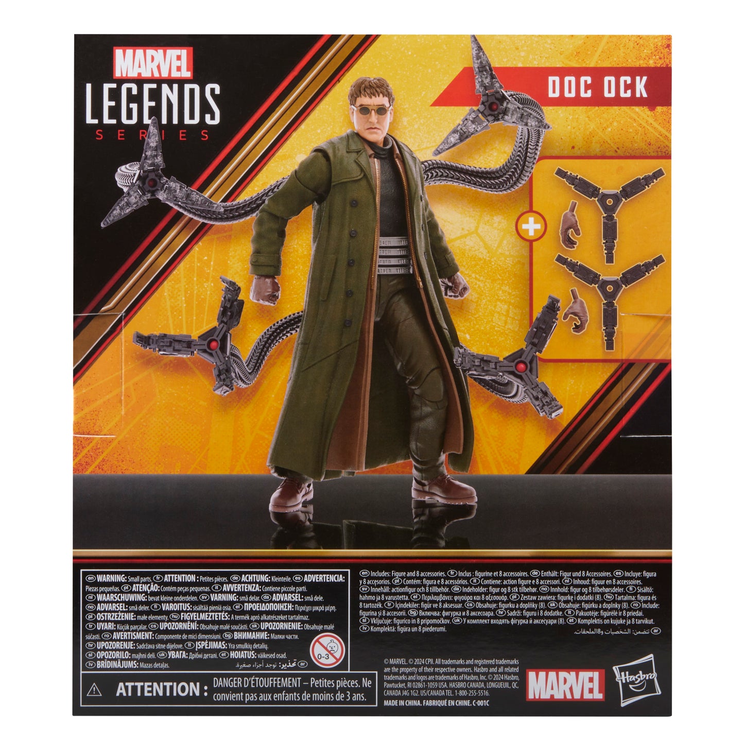 Marvel Legends Series Doc Ock Action Figures (6”)  HERETOSERVEYOU