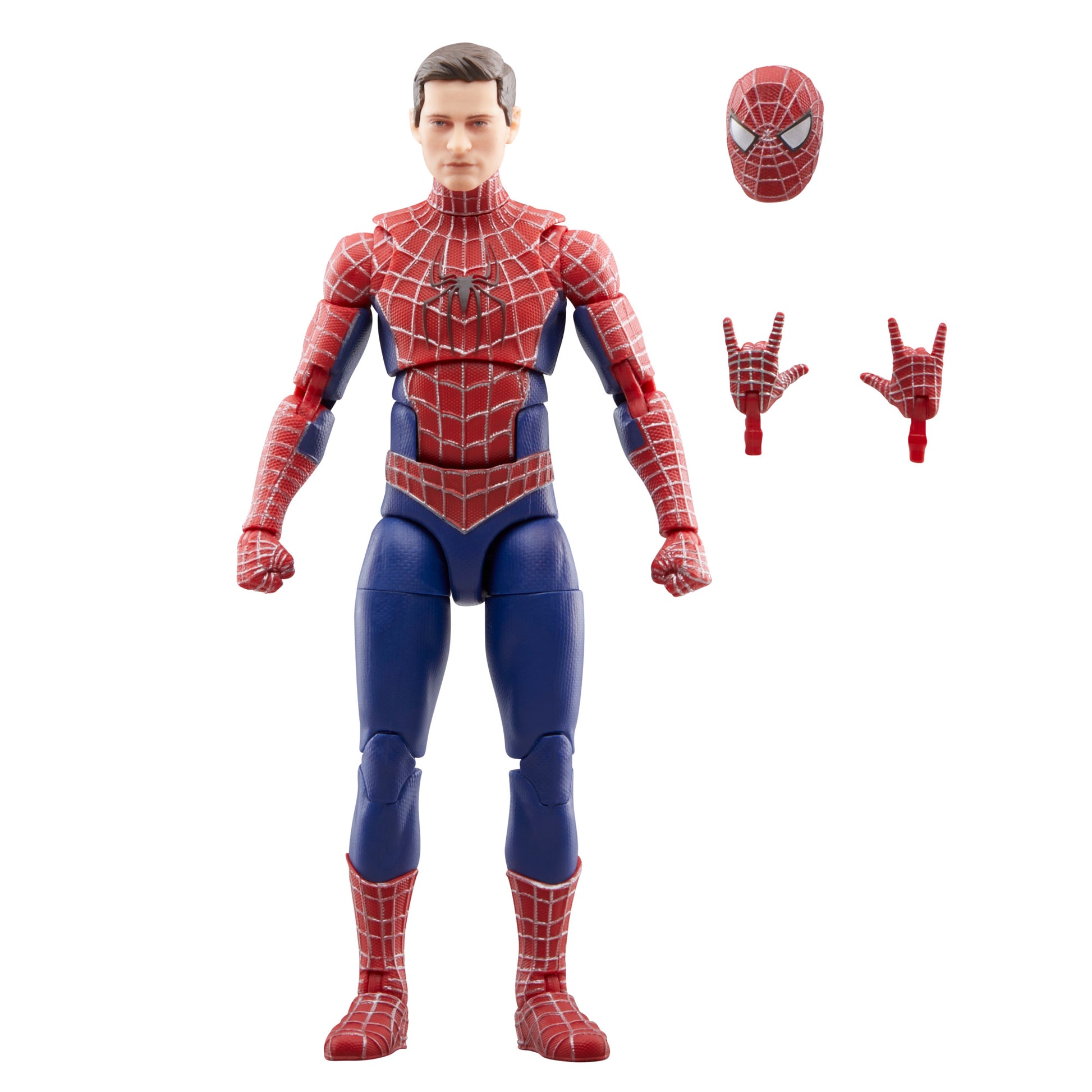 Marvel Legends Series Friendly Neighborhood Spider-Man, 6 Marvel Legends Action Figures HERETOSERVEYOU