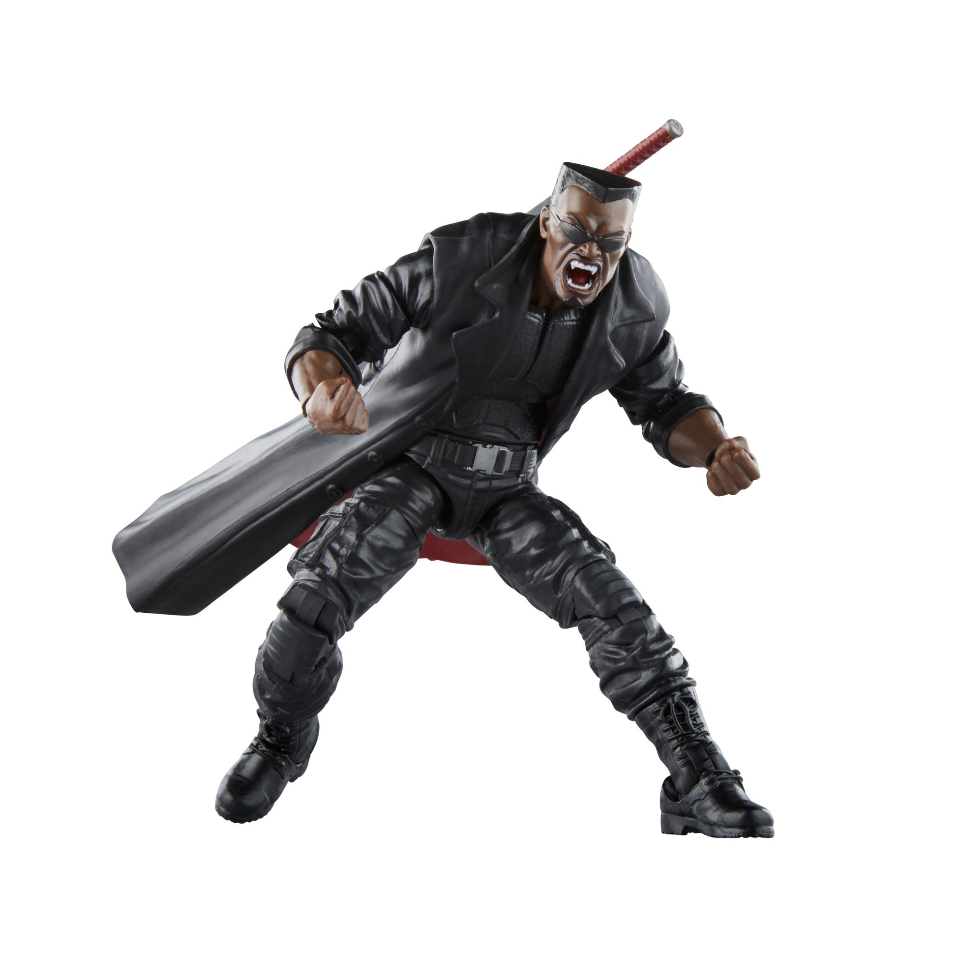 Hasbro Marvel Legends Series Marvel's Blade Action Figure Toy angry pose - Heretoserveyou