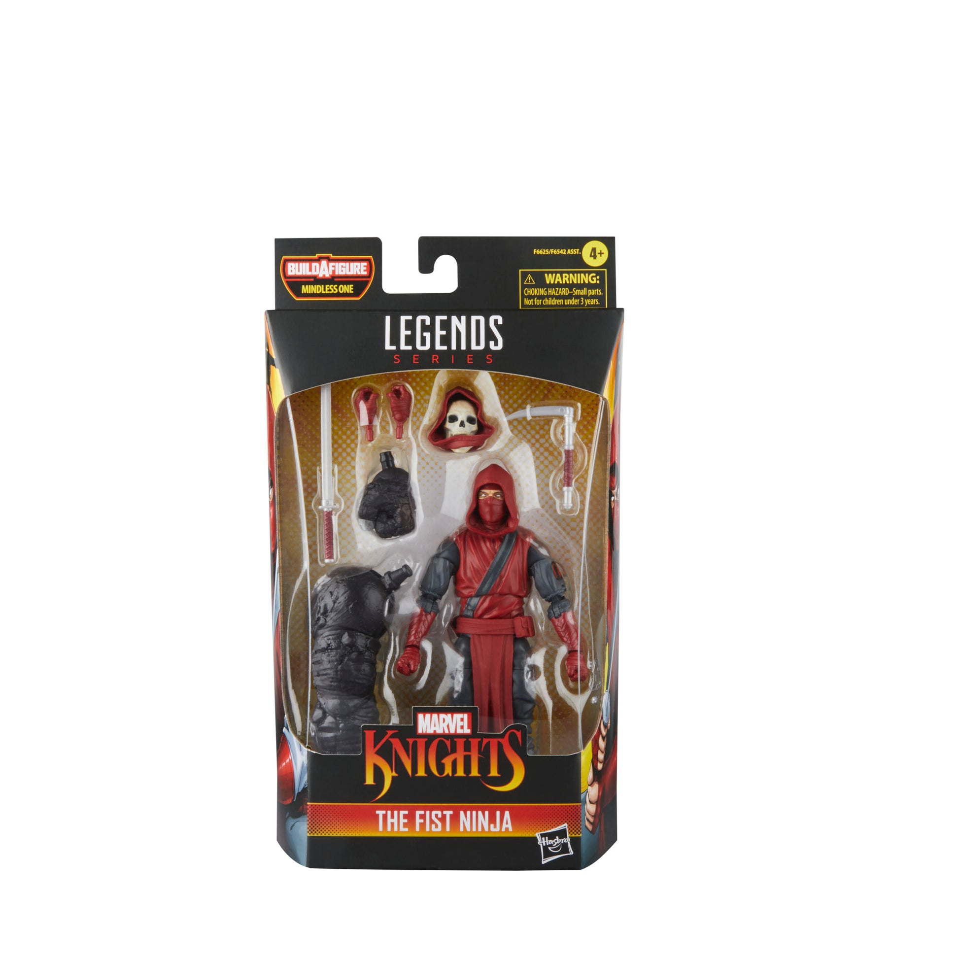 Hasbro Marvel Legends Series The Fist Ninja Action Figure Toy front package - Heretoserveyou