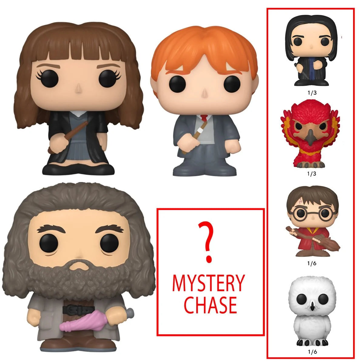 Funko Bitty Pop!: Harry Potter - Hermione Granger (4-Pack) - Heretoserveyou